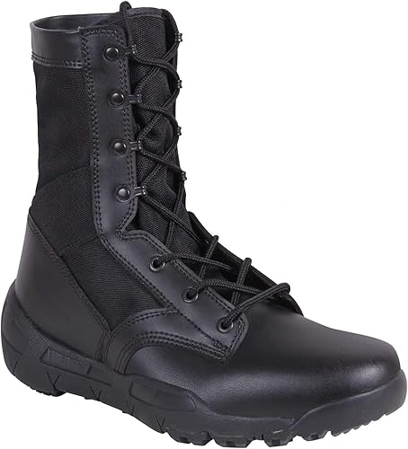 Rothco V-Max - Botas tácticas ligeras, color negro, talla