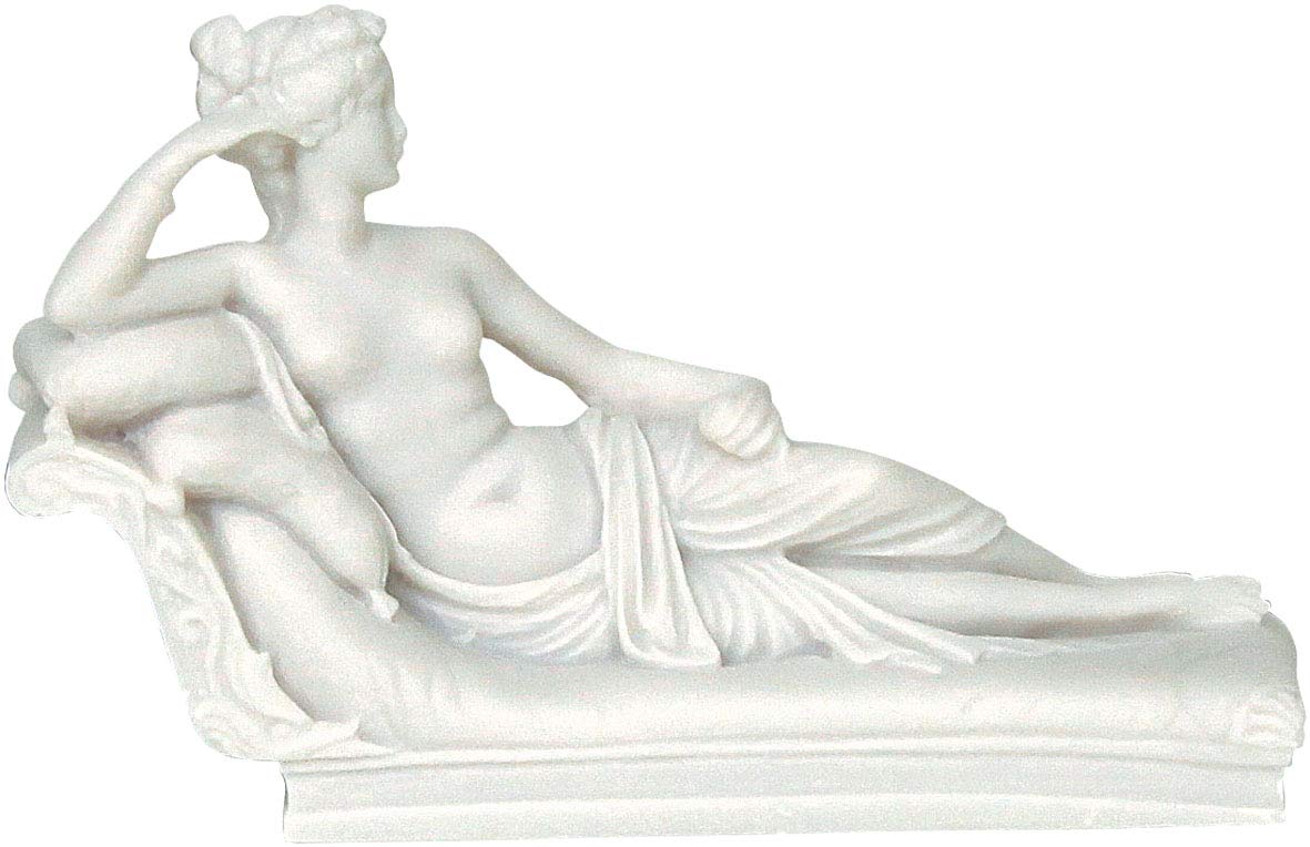 Amazon.co.jp: ギリシャ古代裸の女性のパウリーナ(装飾アラバスター像