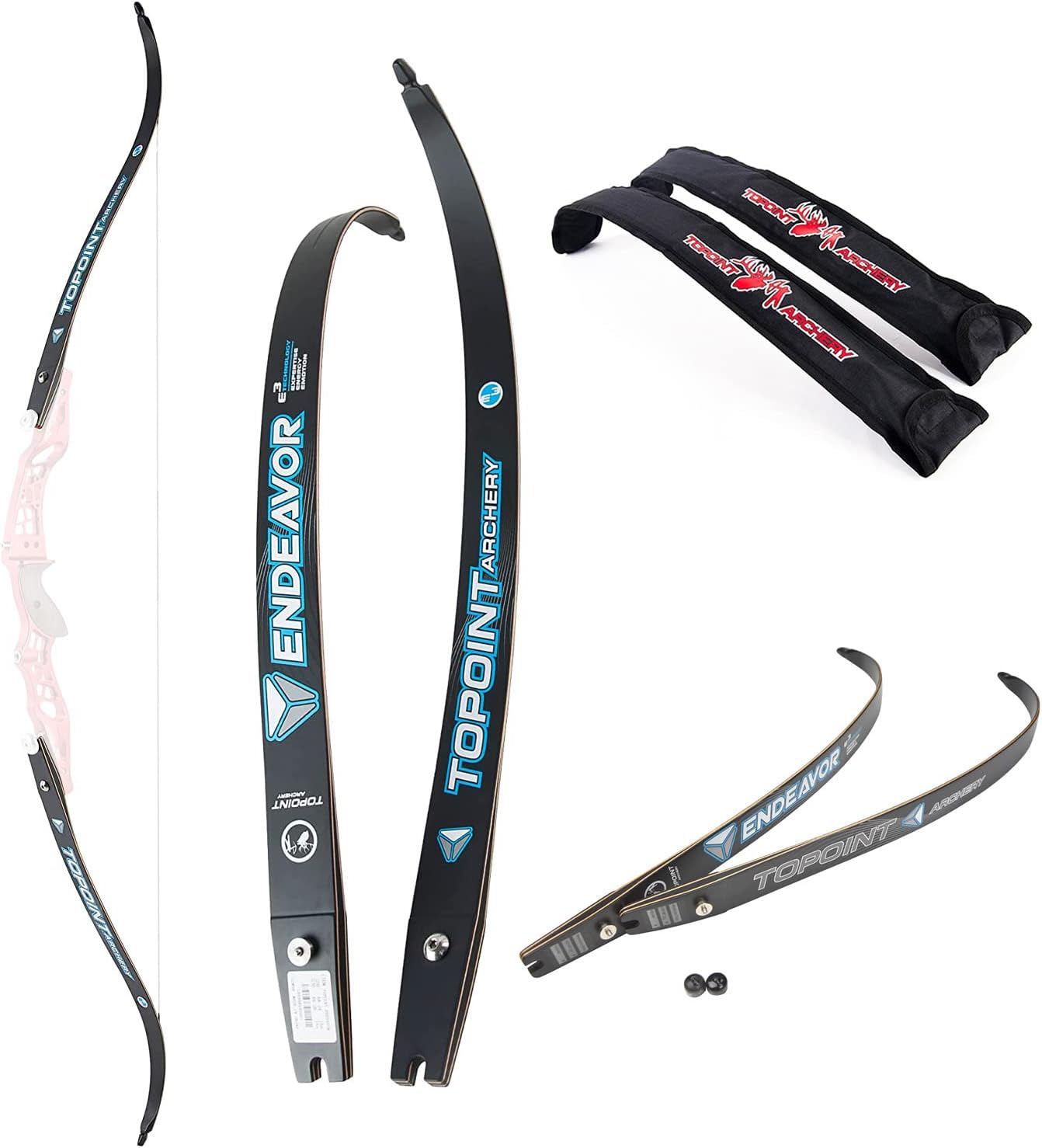 Arc Classique Compétition Surwolf Arcs Recourbés Takedown,66"/68