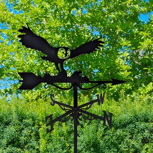 Girouette en métal résistante aux intempéries pour le jardin - 8