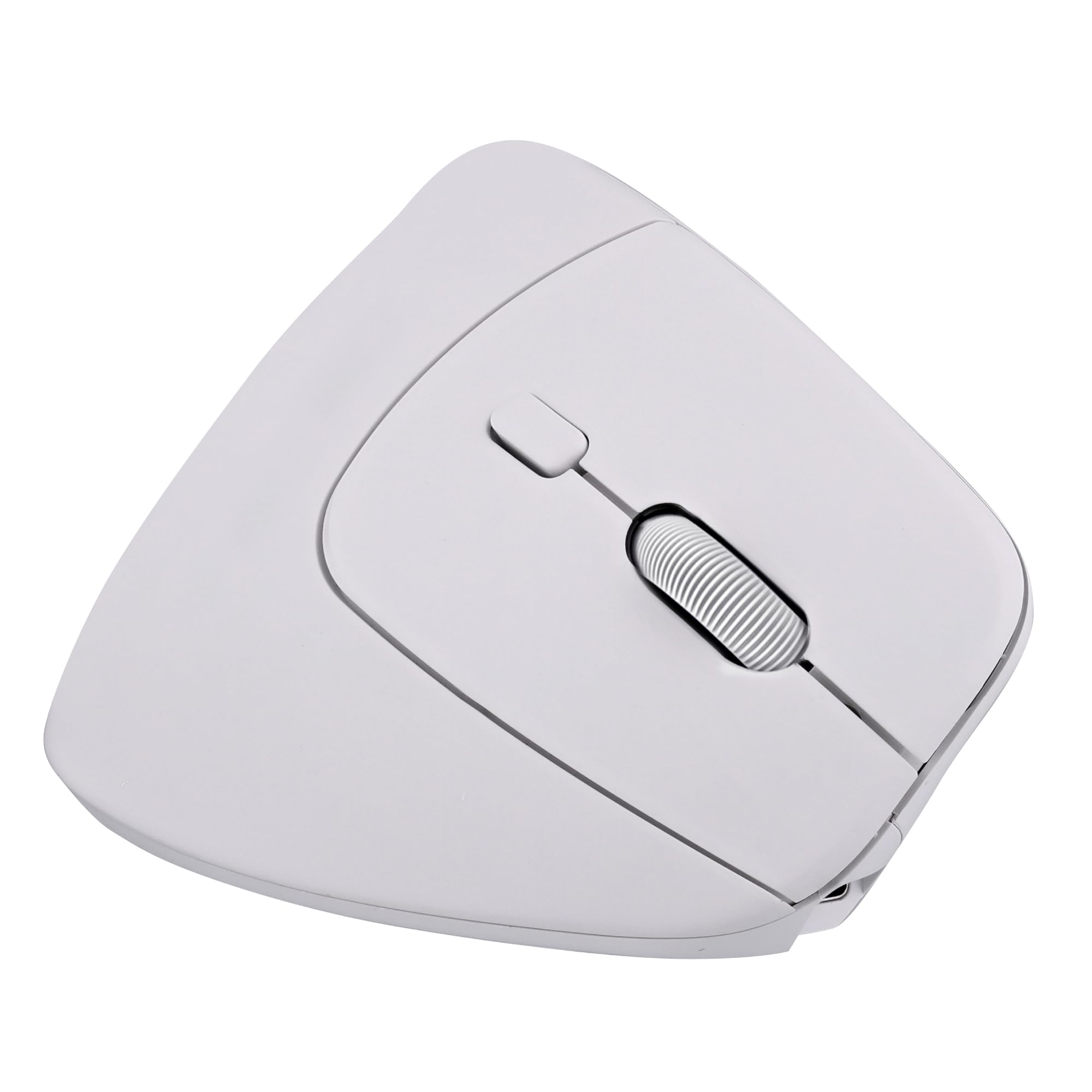 T'nB - Ergo Light Souris Ergonomique sans Fil Verticale, Double Connexion Bluetooth Et Dongle 2,4 Ghz, Ultra Légère, Rechargeable, 6 Boutons, DPI Réglable - Blanc