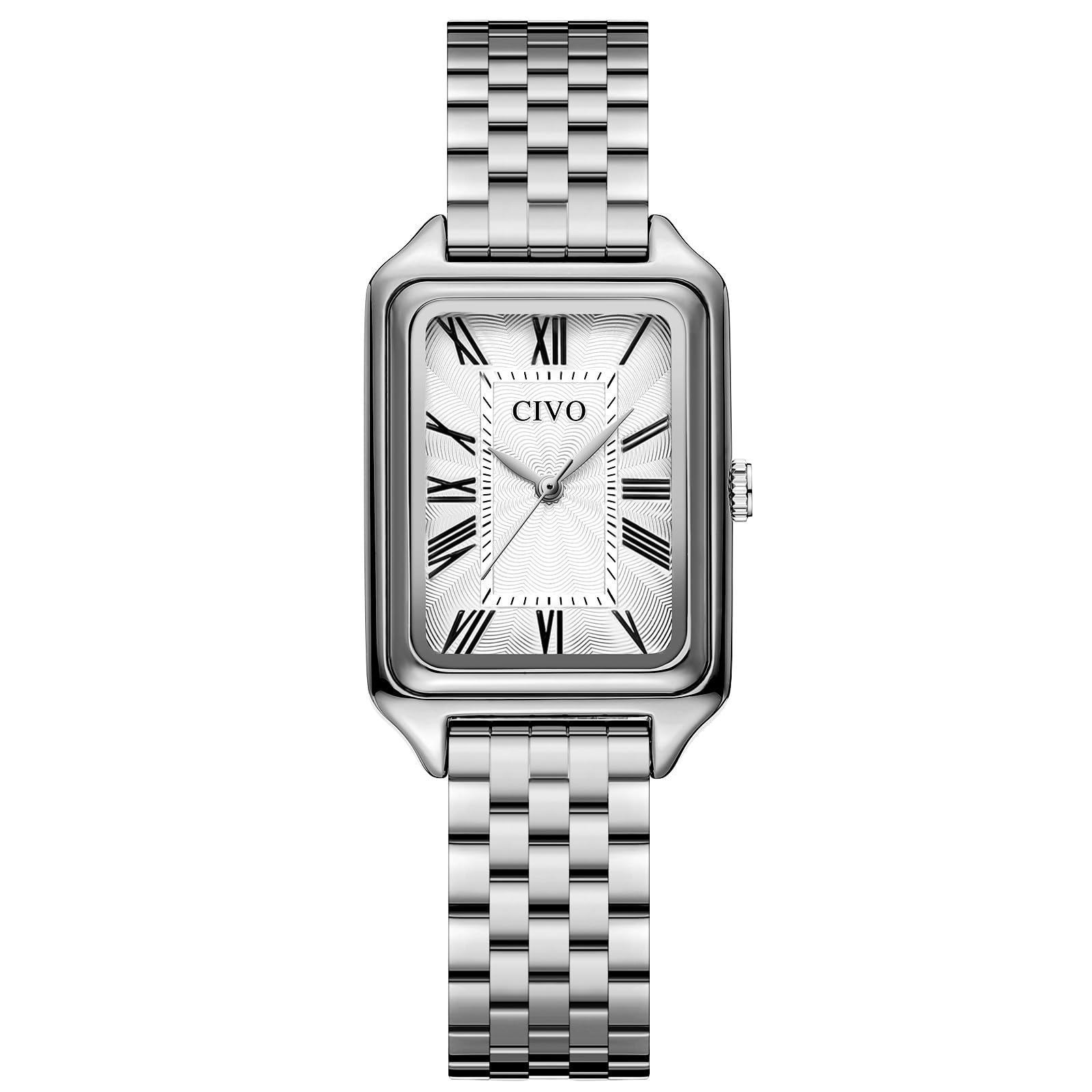 CIVO Watches for Women with Small Wrists: Vintage Quartz Bracelet Watch with Roman Dial - Gold Three-Hand Stainless Steel Watch - Gifts for Girlfriend Wife Mother on Anniversary Birthday