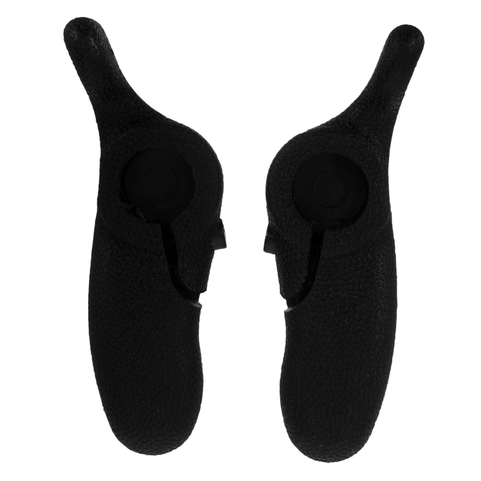 Abaodam 5 Paires Guidon de vélo de Montagne Poignée Guidon pour vélo pour VTT s VTT Accessoires de Grip de de Montagne Fin du à Caoutchouc Noir
