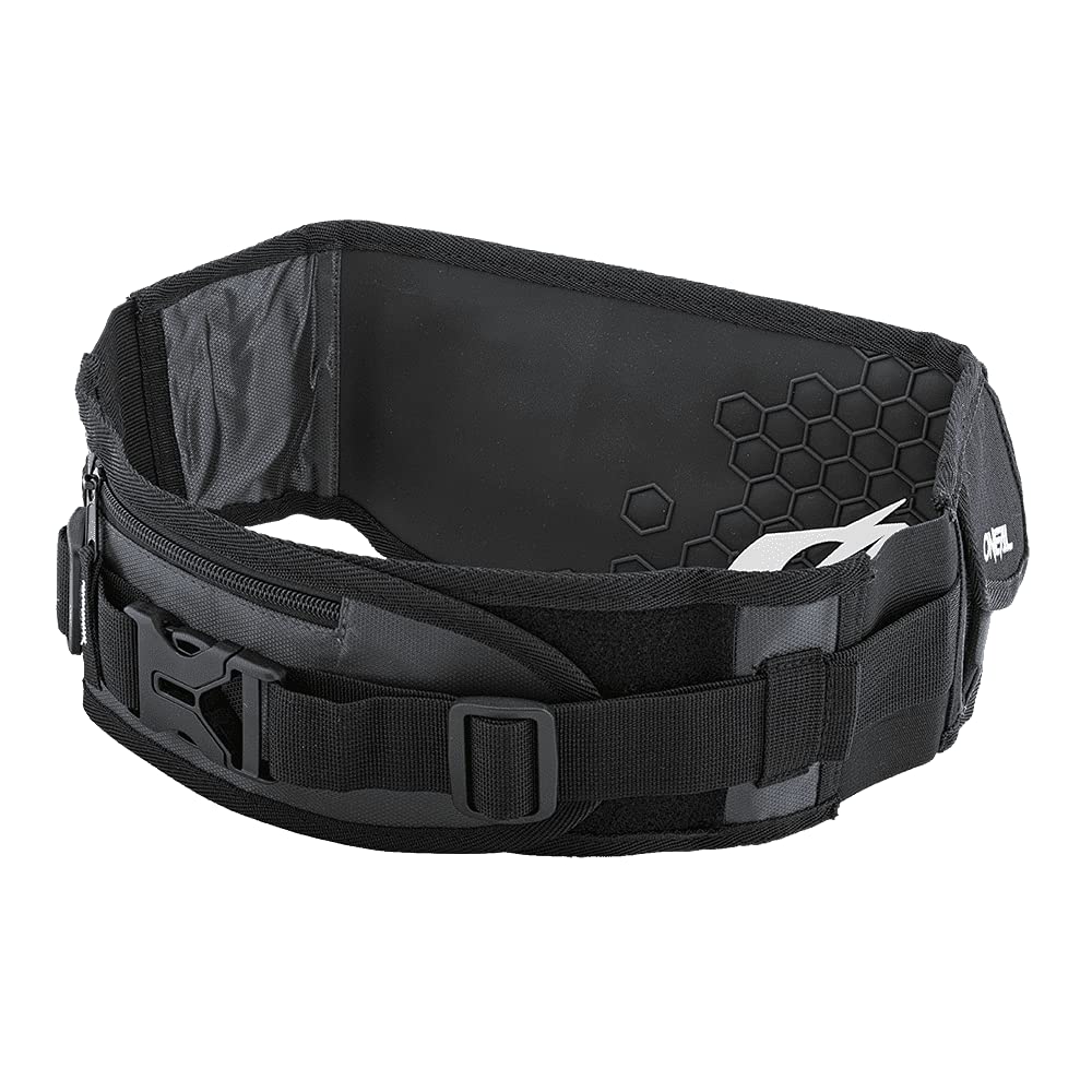 O'NEAL | Accessori | Motocross Enduro Bike | Cintura elastica regolabile, numerose tasche, comoda e imbottita tasca sul fianco | Waist Toolbag | Nero | Dimensione 110 x 15 cm