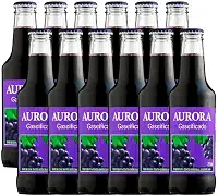 Refrigerante Saudável 100% Suco de Uva Gaseificado 275ml Aurora Kit c/12 und