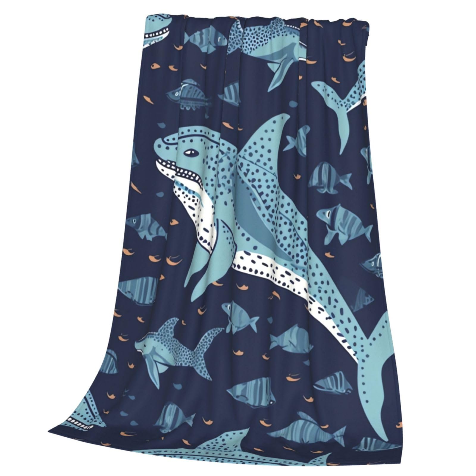 Couverture dauphin en flanelle douce légère et confortable 4 saisons
