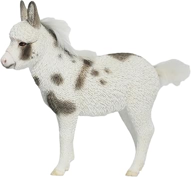 16 Scale Dwarf Donkey Statue Realistic Animal Model