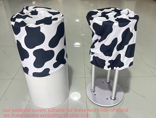 Miniatura 5 de Fundas de tela de soporte cilíndrico de color sólido rojo para fiestas, cubierta de pedestal, fiesta de cumpleaños, mantel de tarta, accesorios de