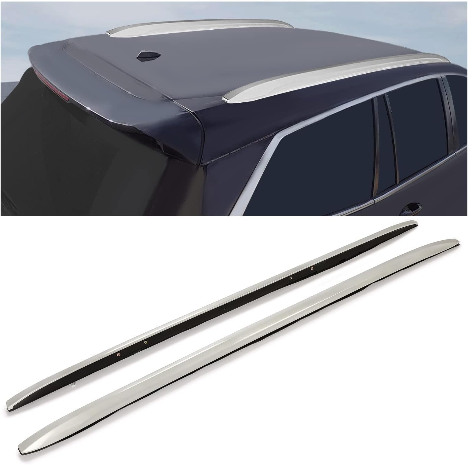 KUAFU Roof Rack Side Rail Compatible with 20162022 Honda