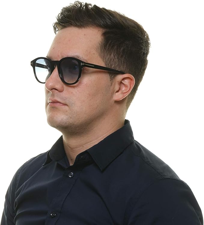Tom Ford TF 752-N 01A Black Frame Sunglasses 52-21 - Tom Ford sunglasses -  0889214096241 | Fash Brands