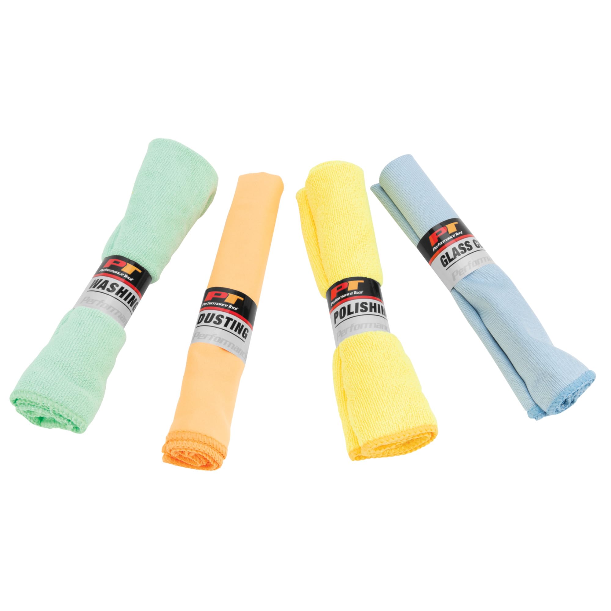 Performance Tool W1474 Microfiber Towels - Super Absorbent and Lint-Free Cleaning Cloths for Cars, Home, and More