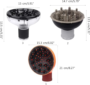 Hair Diffuser Attachment For Hair Dryer Hair Diffuser For Curly Hair Diffuser Hair Dryer Universal Blow Dryer Gifts Hair Diffuser For Long Hair