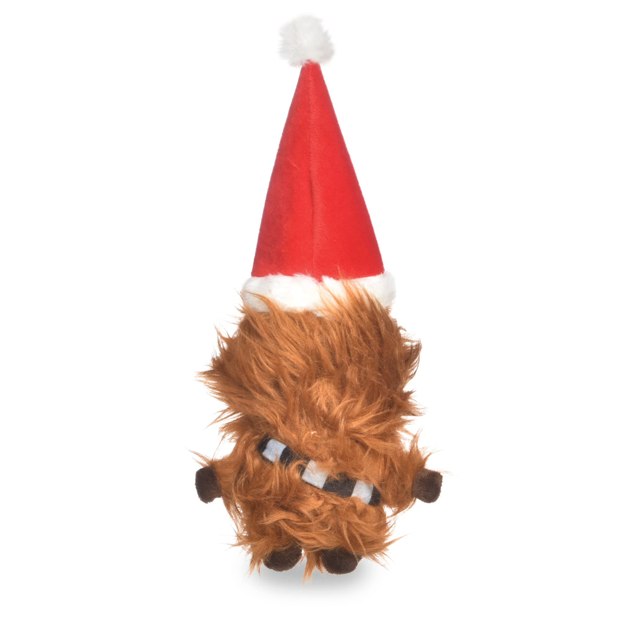 Star Wars Hundespielzeug Chewbacca Hundespielzeug für den Urlaub,Santa Chewbacca Quietschendes Hundespielzeug Kauspielzeug,Urlaub Hundespielzeug Star Wars Plüschtiere,15.2 cm kleines Hundespielzeug