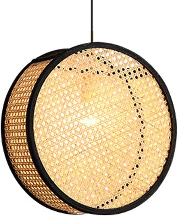 CHUNGYANG Wabi-sabi Kroonluchter, Rotan Hangend In De Eetkamer de Hanglamp, De Balk Is Eenvoudig. Verlichting Lantaarnarmatuur, B&b Voor E27 Onderstel, Hoofdeinde, Kookeiland