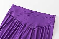 Vista 84 de Pantalones de algodón modal para mujer de AvaCostume, pantalones suaves para practicar yoga o deportes. Rojo vino