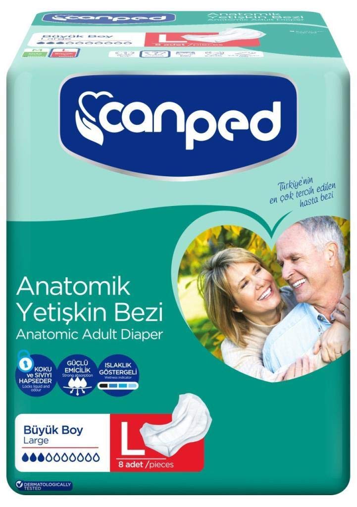 Canbebe Canped Anatomik Hasta Bezi, Large