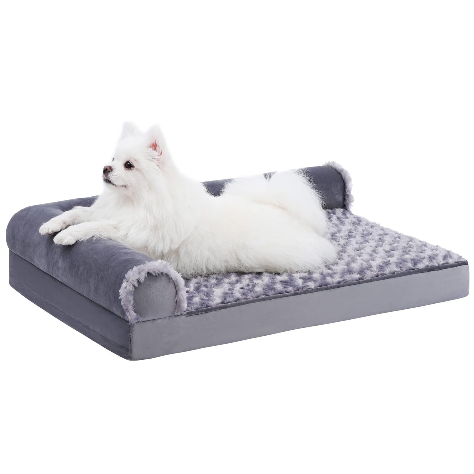 Cuscino per Cani Taglia Grande Sfoderabile e Lavabile Ortopedico Foam Lettino per Cani Base Antiscivolo Lavabile in Lavatrice Materassino Cane(27.5x20x6in/70x50x14.5cm)