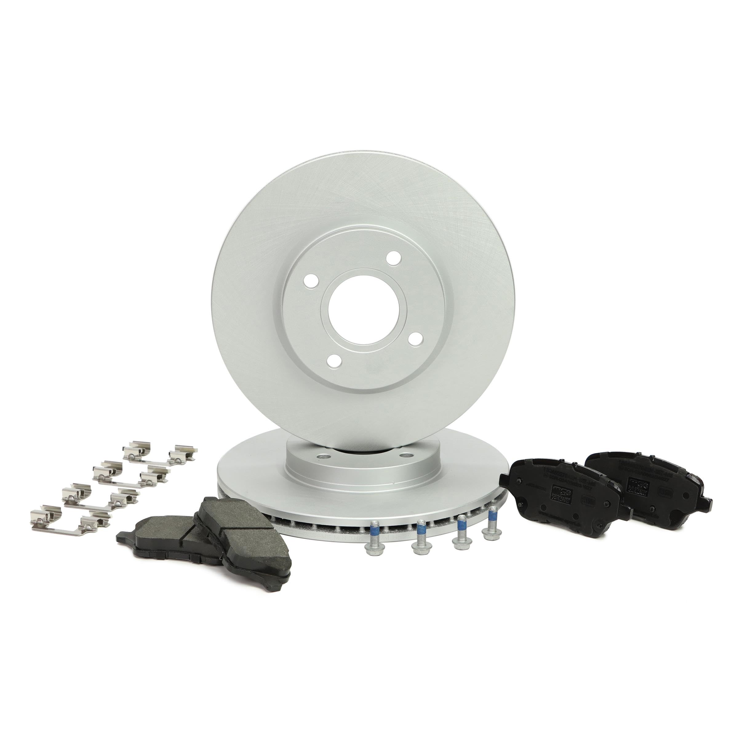 Bremsenset Vorne Belüftet Ø278mm - Bremsscheiben und Beläge Kompatibel mit FORD Fiesta Mk6 Schrägheck JA8, JR8 B-MAX JK Tourneo Courier MPV Fiesta Mk6 Kastenwagen Fiesta Mk6 Limousine