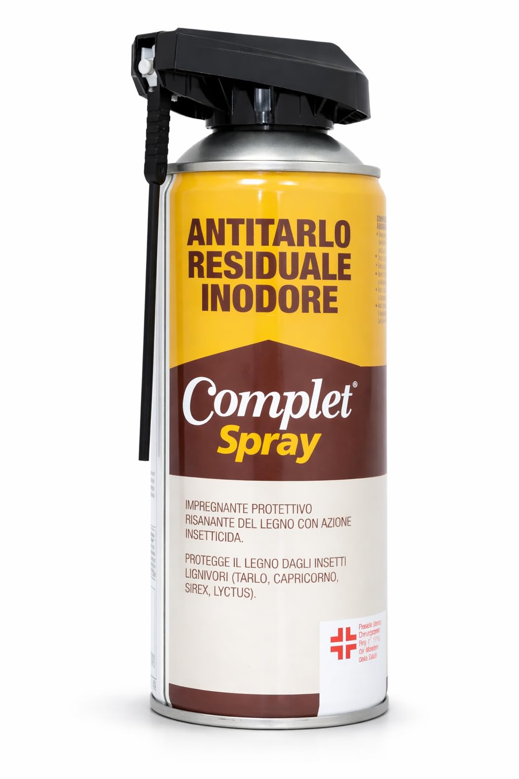 Complet Antitarlo Spray per Legno 800 ml | Fungicida Inodore e Incolore | Protezione Mobili, Parquet e Oggetti in Legno contro Tarli e Funghi (2 pezzi da 400 ml)