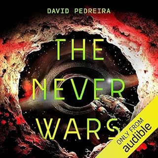 The Never Wars Audiolibro Por David Pedreira arte de portada