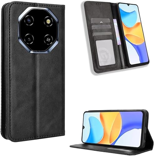 For OUKITEL C69 �P�[�X �蒠�^ �J�o�[PU���U�[ �g�уP�[�X �X�}�z�P�[�X �C�菝�h�~ �ϏՌ� �}�O�l�b�g�� �y�� �S�ʕی� �J�[�h���[ ���u���@�\�Ή� �w��h�~�g�� �u���b�N Blackview Shark6 �Ή�