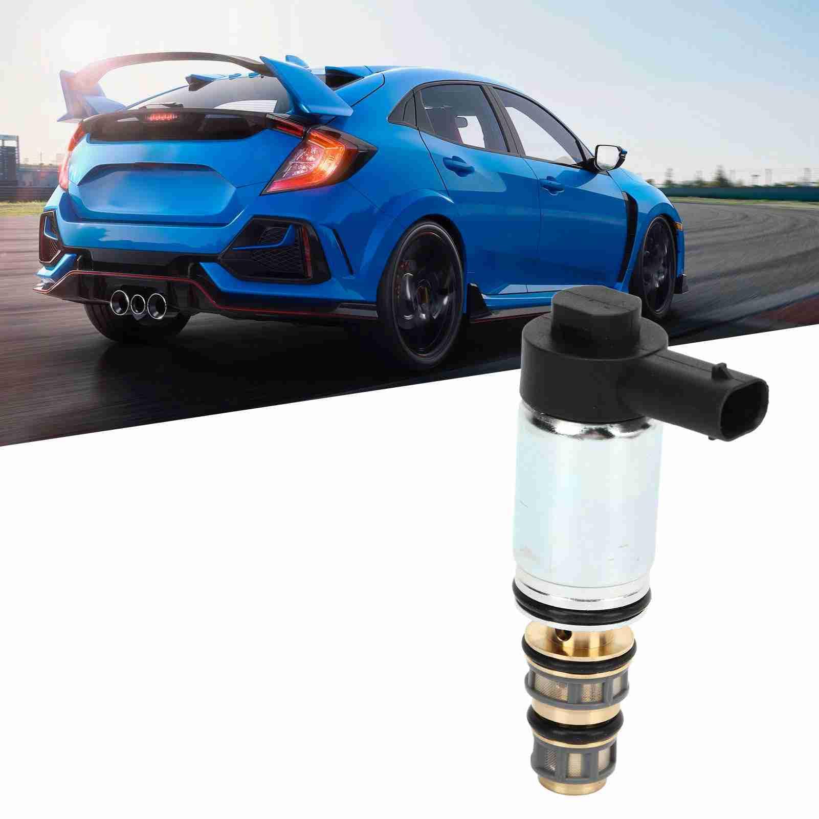 Válvula de Control del Compresor de CA, Válvula de Control Electrónico del Compresor de CA 7295124 Control de Precisión Reemplazo de Ahorro de Energía para Motor de 1,5 Litros y