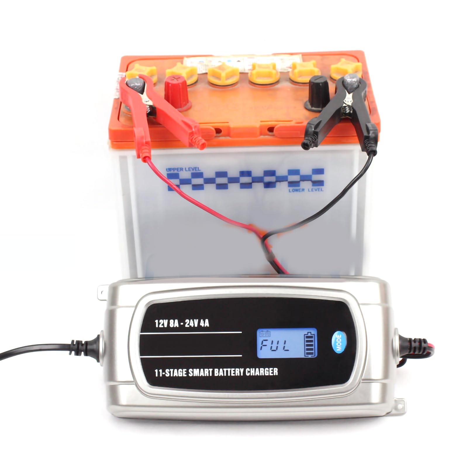 Caricatore della Batteria 'auto Manutentore Automatico della Batteria Automatica con Display LCD per Camion (FBC 122408)