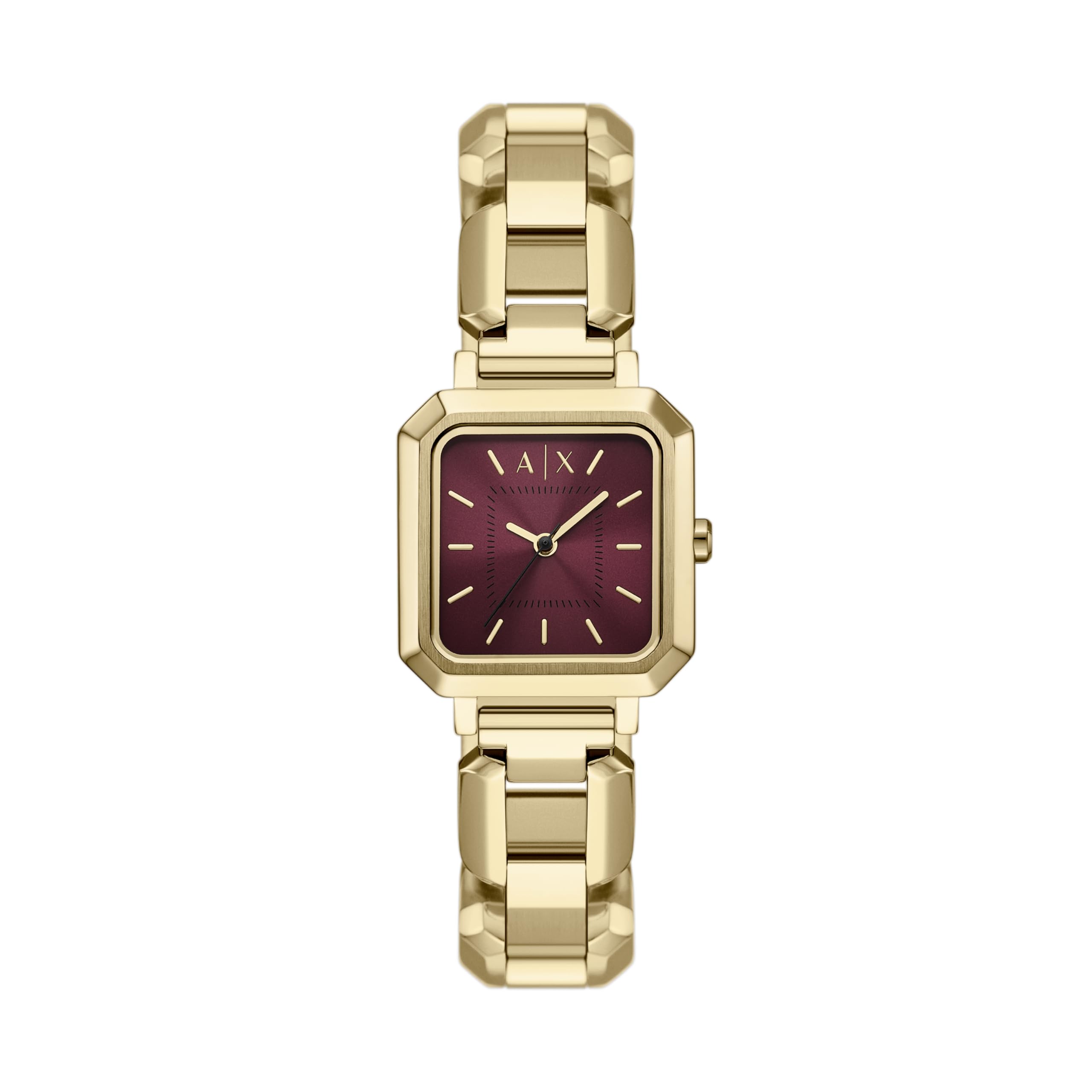 Buy Armani Exchange Gold Quartz Stainless Steel Watch AX5734 at