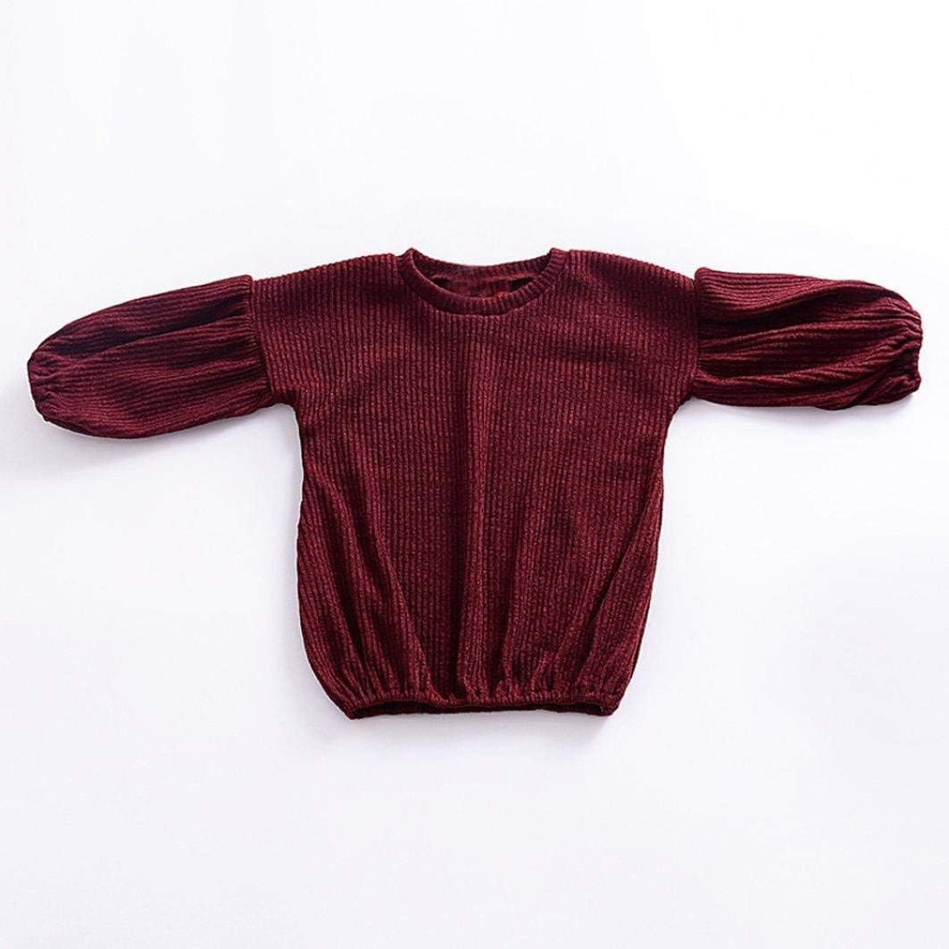 GRNSHTS Baby Girls Loose Long Sleeve Knit Sweater