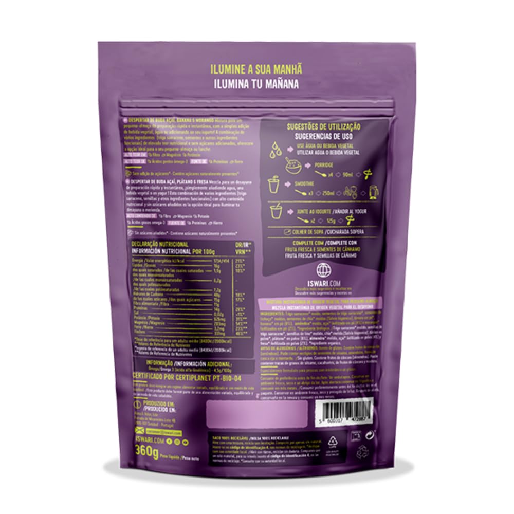 Buddha Açai, Banane & Erdbeere (360 g)