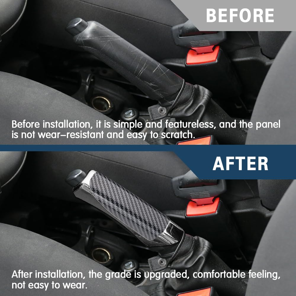 Coprifreno A Mano Per Auto - ABS, Design Elegante, Facile Installazione, Compatibile Con La Maggior Parte Dei Veicoli - Foto 4