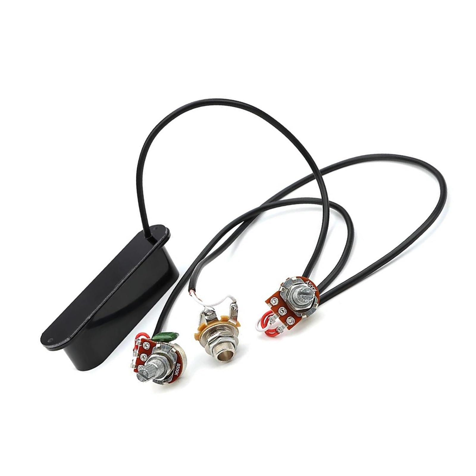 Bk Zamknięty Zespół Przetwornika Z Pojedynczą Cewką I Regulacją Głośności Do Wiązek Gitar Elektrycznych Wiązka Elektryczna Do Gitary