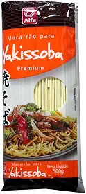 Macarrão Yakissoba Premium Alfa 500g