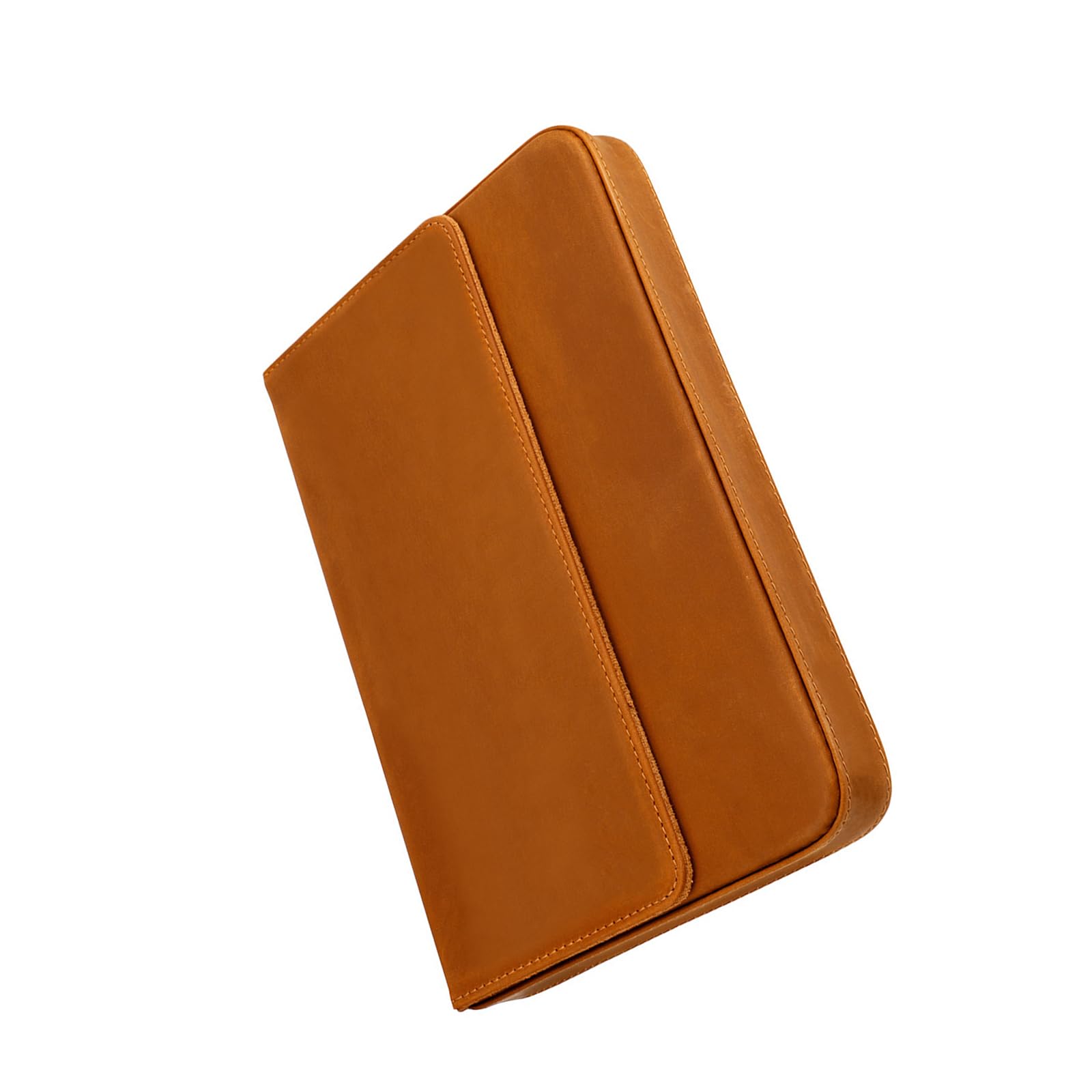 KAHDGSS 12 Slots Fountain Pen Case Leather Pen Organiser Box with Sliding Drawer for Writers Collectors Writing Tool Management Leather Writing Box