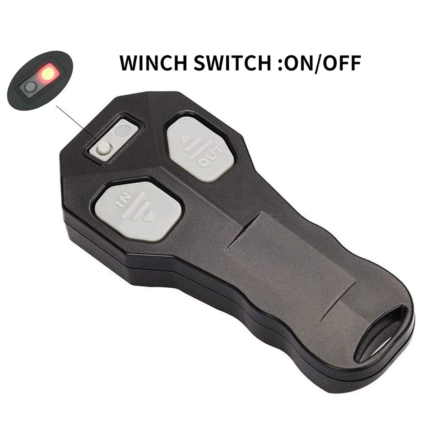 Kit Telecomando Wireless per Verricello 12V, 2 Telecomandi con Batteria, per Auto Camion ATV