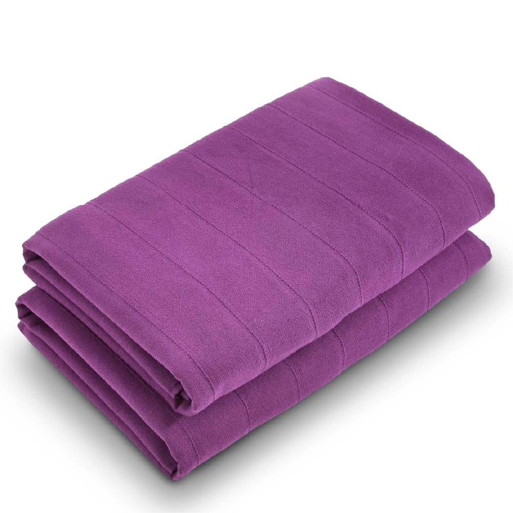 Spaces Freshlite Bath Towel – 70 cm x 150 cm | Digitally Printed | Quick Dry | Super Soft | Breathable Fabric | 250 GSM | Violet-image-0