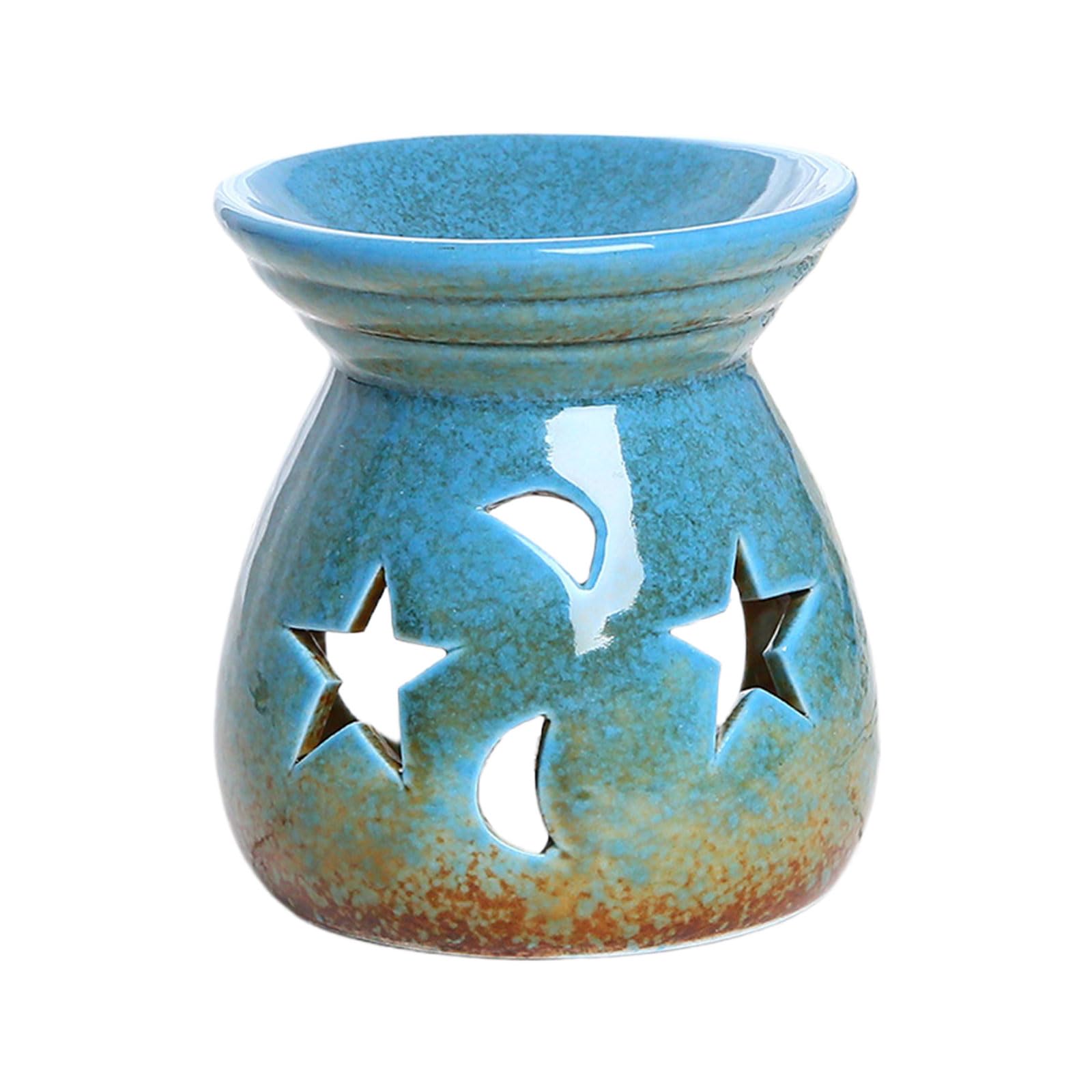 Tsophreniq Exquisites Star and Themed Ceramic Incenses Holder Essential Oil Burners for Enhancing Aesthetic of Any Room Ceramic Holders