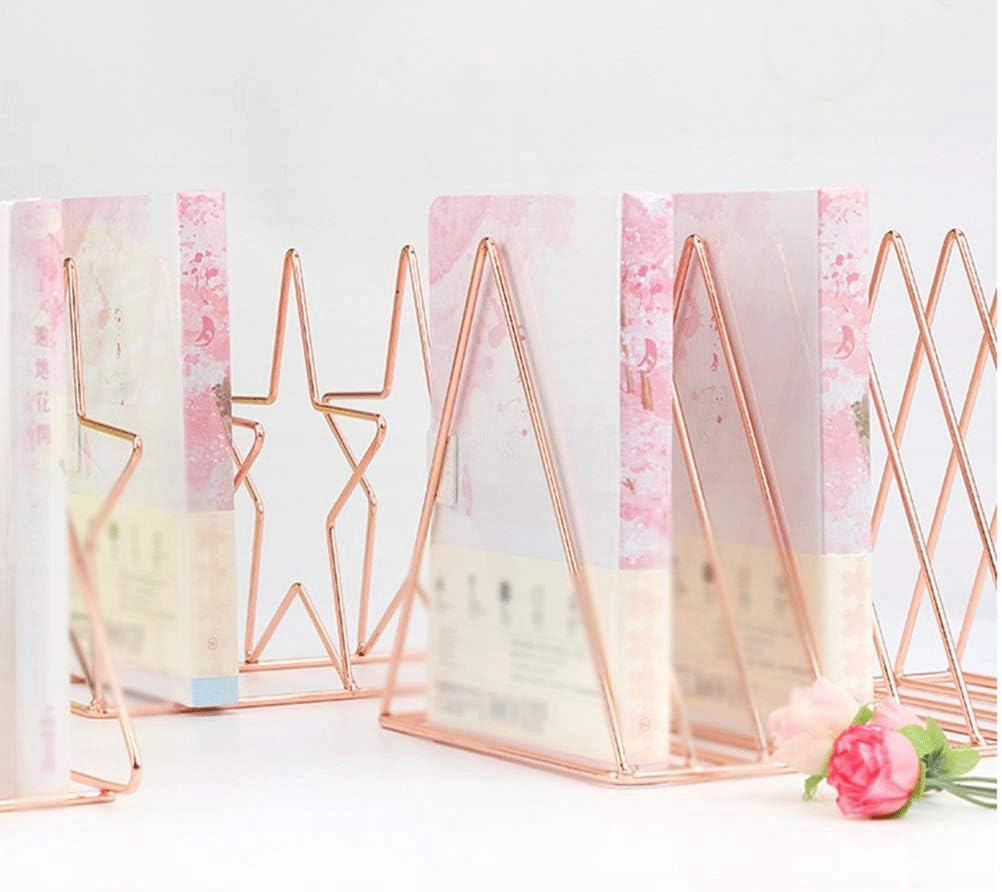 File Manager - Magazine Simple Wrought Iron Desktop Bookcase Office Table Magazine Storage Rack Metal Student Book Magazine Rack(Black)