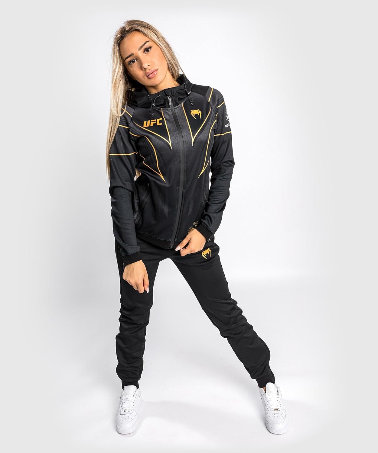 Venum womens Ufc Authentic Fight Night 2.0 Kit Women's Walkout Hoodie - Image 3