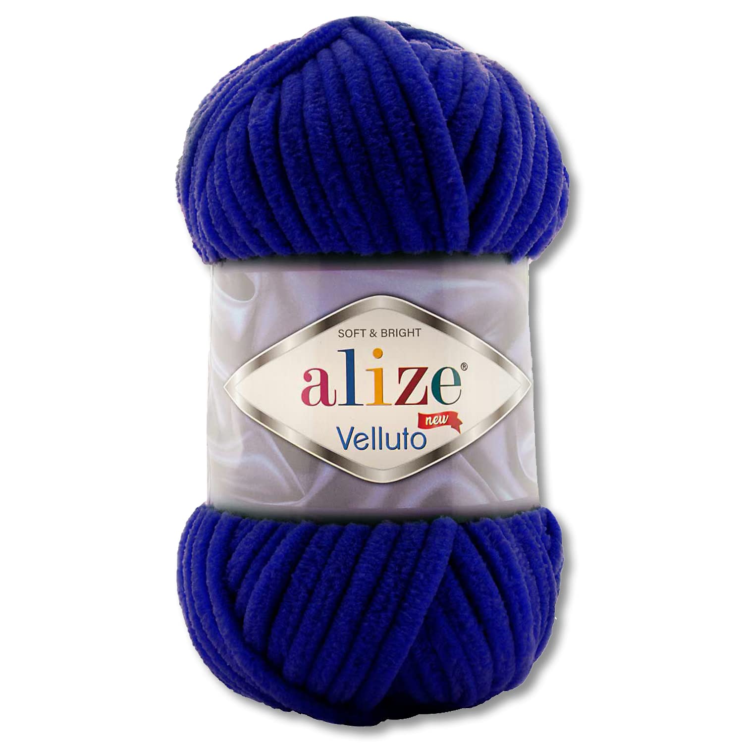 Wohnkult100 g Alize Velluto Wool in 30 Selection (360 | Dark Blue)