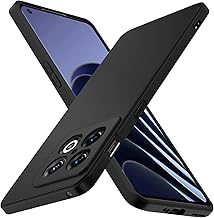 ivoler Silicone Case for OnePlus 10 Pro 5G with Camera Protection, Ultra Thin Soft Shockproof Protective Case Flexible TPU Matte Black Mobile Phone Case Scratch-Resistant Case Cover