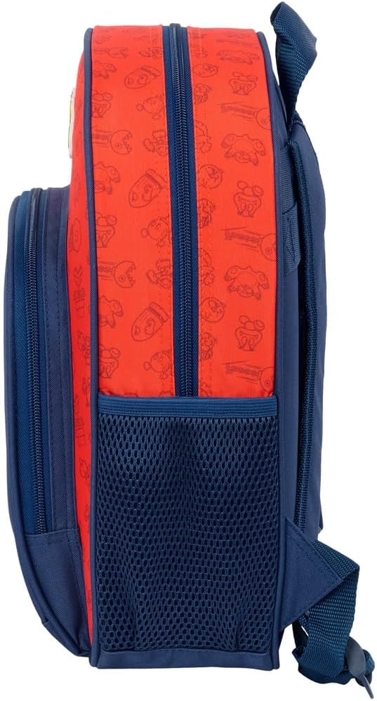 SUPER MARIO TRICK &ndash; 子供用バックパック、さまざまな年齢の子供に最適、快適で多用途、品質と抵抗、28 x 10 x