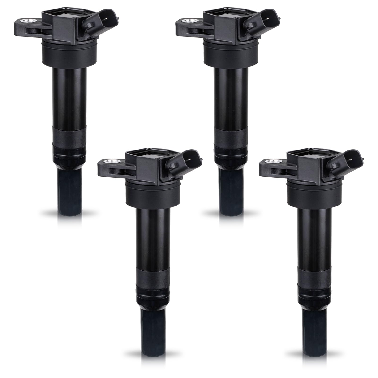 ENA Set of 4 Ignition Coil Pack 1.8L 2.0L L4 Compatible with Hyundai Kia Soul Forte Elantra GT Tucson 2011 2012 2013 2015 2016 2017 2018 Coils for UF651 C1804 273002E000 1788511 GN10633 5C1861