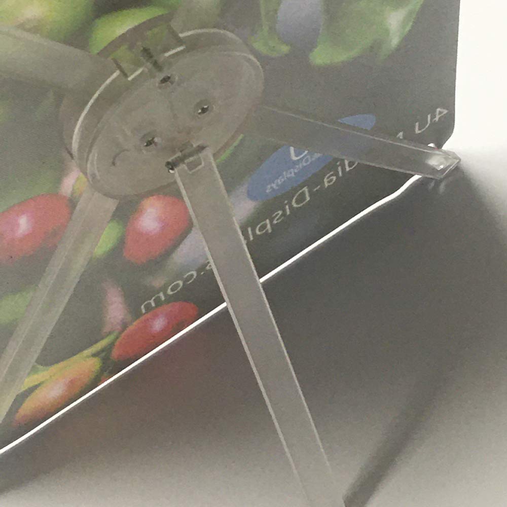 A4- Mini Table Top X Banner Stand 1 Pack 8½