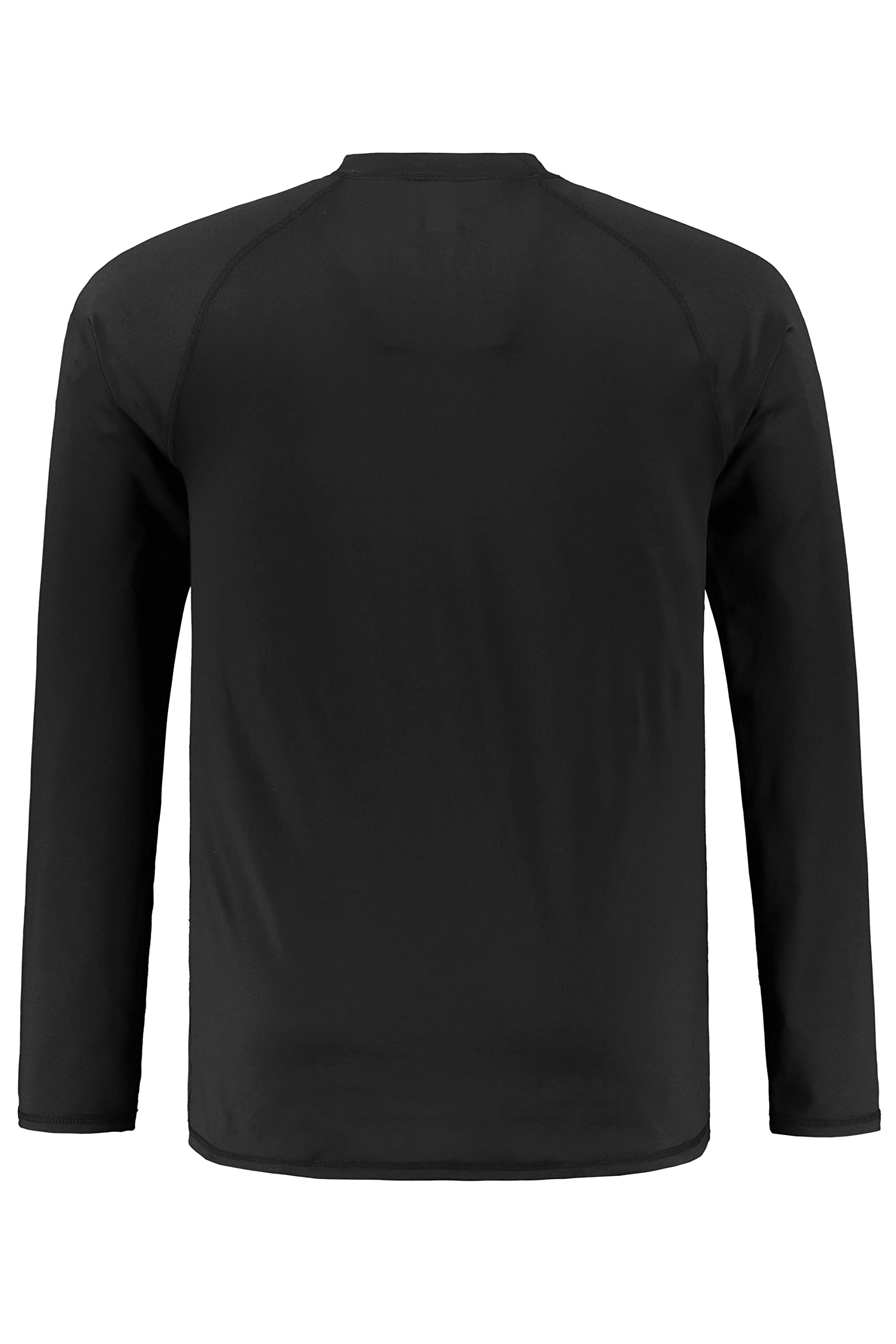 JAY-PI T-Shirt de Bain Manches Longues, col Montant et Protection UV Noir 7XL 813063100-7XL