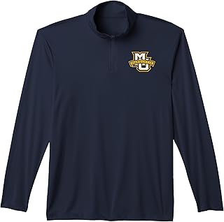 Marquette Golden Eagles Icon Navy Officially Licensed Performance Quarter-Zip Top