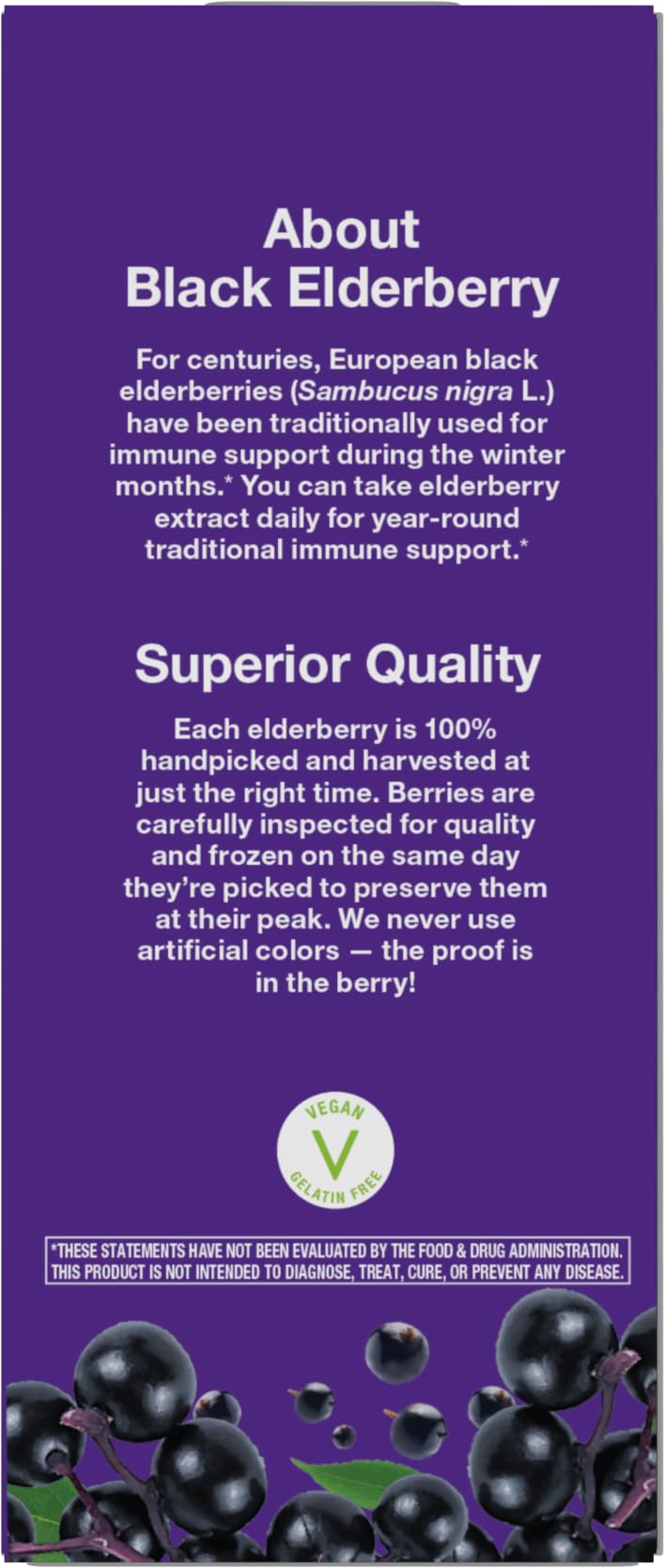 Nature's Way Sambucus Traditional Elderberry Immune Support* Syrup, 4 fl oz — Amazon image 12