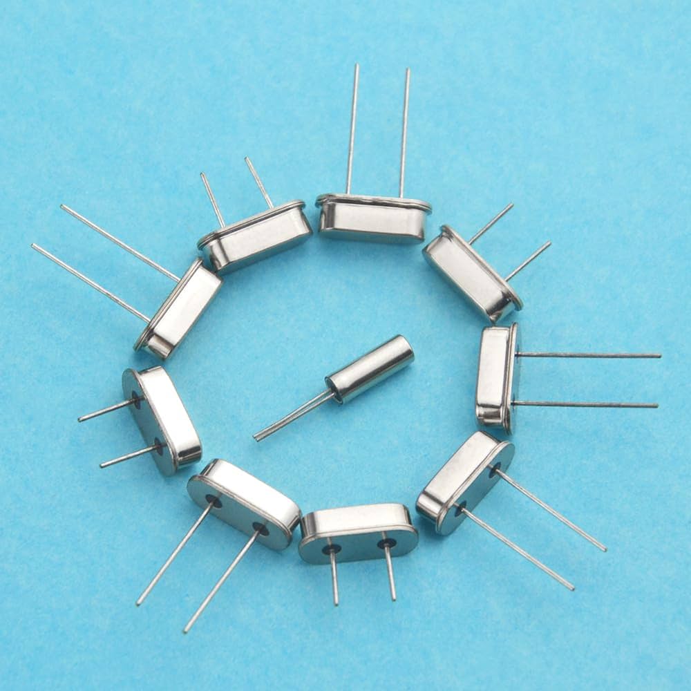 XINGYHENG 100 Pcs 10 Value DIP Quartz Crystal Oscillator 4M