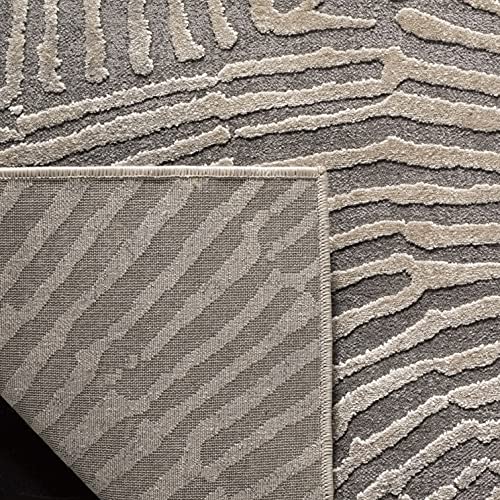 Tapete Safavieh Meadow 5'3" x 7'6" Taupe miniatura 5