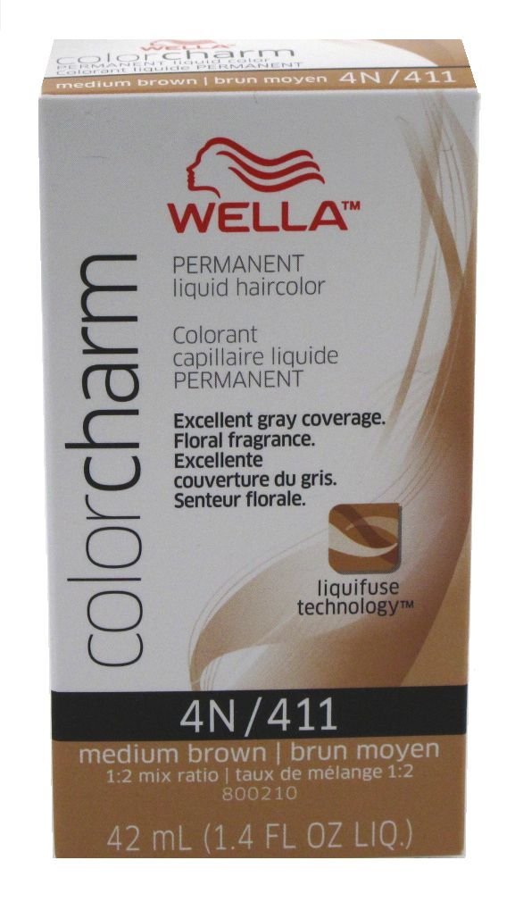 Wella Colorcharm Liquid 0411 4n Medium Brown Hair Color Case Of 6 Buy Online At Best Price In Egypt Souq Is Now Amazon Eg